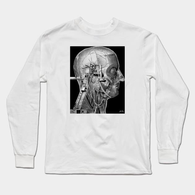 Head works Long Sleeve T-Shirt by Loui Jover 